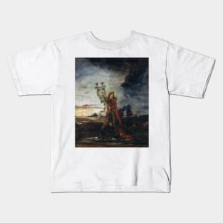 Arion by Gustave Moreau Kids T-Shirt